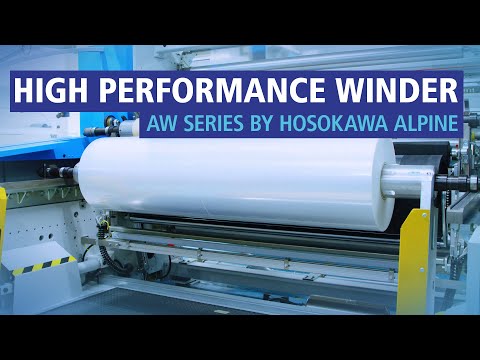 High Performance Winder | AW Series by Hosokawa Alpine