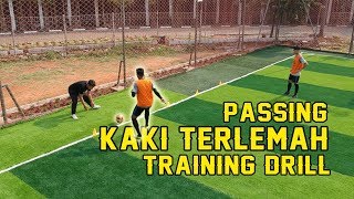 Tips Melatih Passing Kaki TERLEMAH & TERKUAT di SEPAKBOLA/FUTSAL Video thumbnail