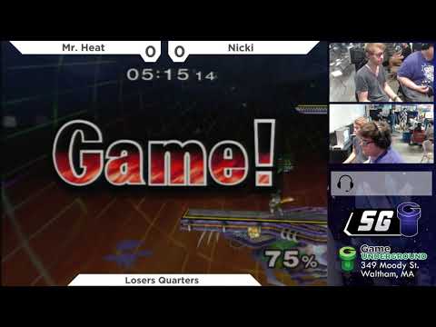 SG 21.8 SSBM - Mr. Heat (Falco) vs. CGN | Nicki (Fox) - Melee LQF