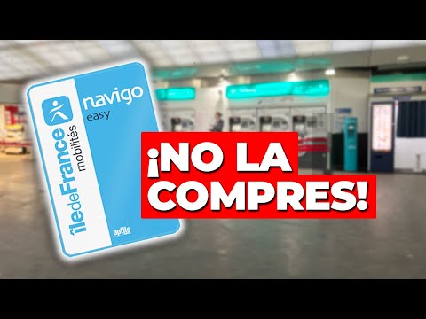 Comprar la tarjeta Navigo Easy no te conviene si...