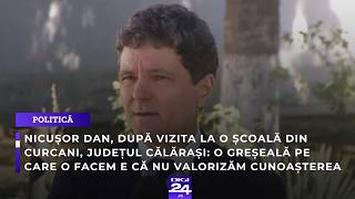 Nicușor Dan: O greșeală pe care o facem e că nu valorizăm cunoașterea