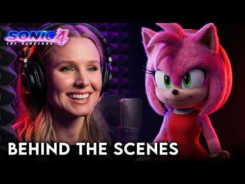 Sonic the Hedgehog 4 (2027) | Kristen Bell is Amy Rose - Behind the Scenes News