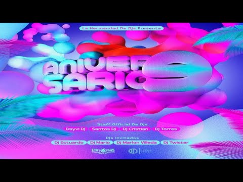 Retro Euro Dance 90s Mix - Dj Twister Calidad de Musica Aniversaro 9 (La Hermandad De Djs)