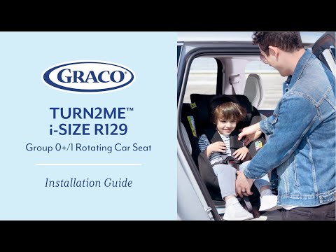 Graco Turn2Me i Size R129 Car Seat Installation Video