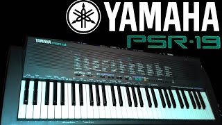 Video thumbnail for YAMAHA PSR 19 by Keyboards - review - repair
