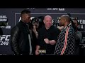 UFC 248: Israel Adesanya vs. Yoel Romero Media Day Staredown - MMA Fighting
