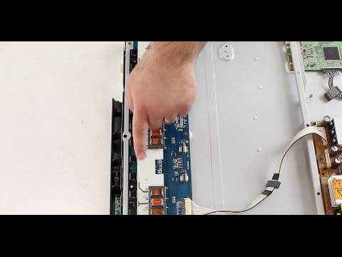 Samsung TV With Black Blank Screen without backlights Samsung LCD TV Troubleshooting Help