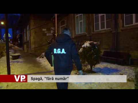 Spagă, “fără număr”