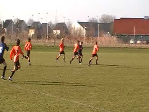 6 maart 2010 winnende goal De Meern D2 - PVC D1: 2-3
