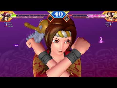 Sneaky Coyote (Luong, Shermie) vs UA Stone (Terry, Yuri) SNK Heroines