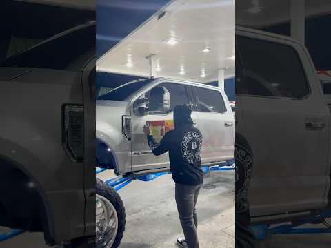 Squatted trucks over sema trucks #viral #jamesrtgr #truck #anylevel #shorts