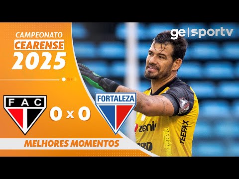 Gols e lances de Ferroviário x Fortaleza