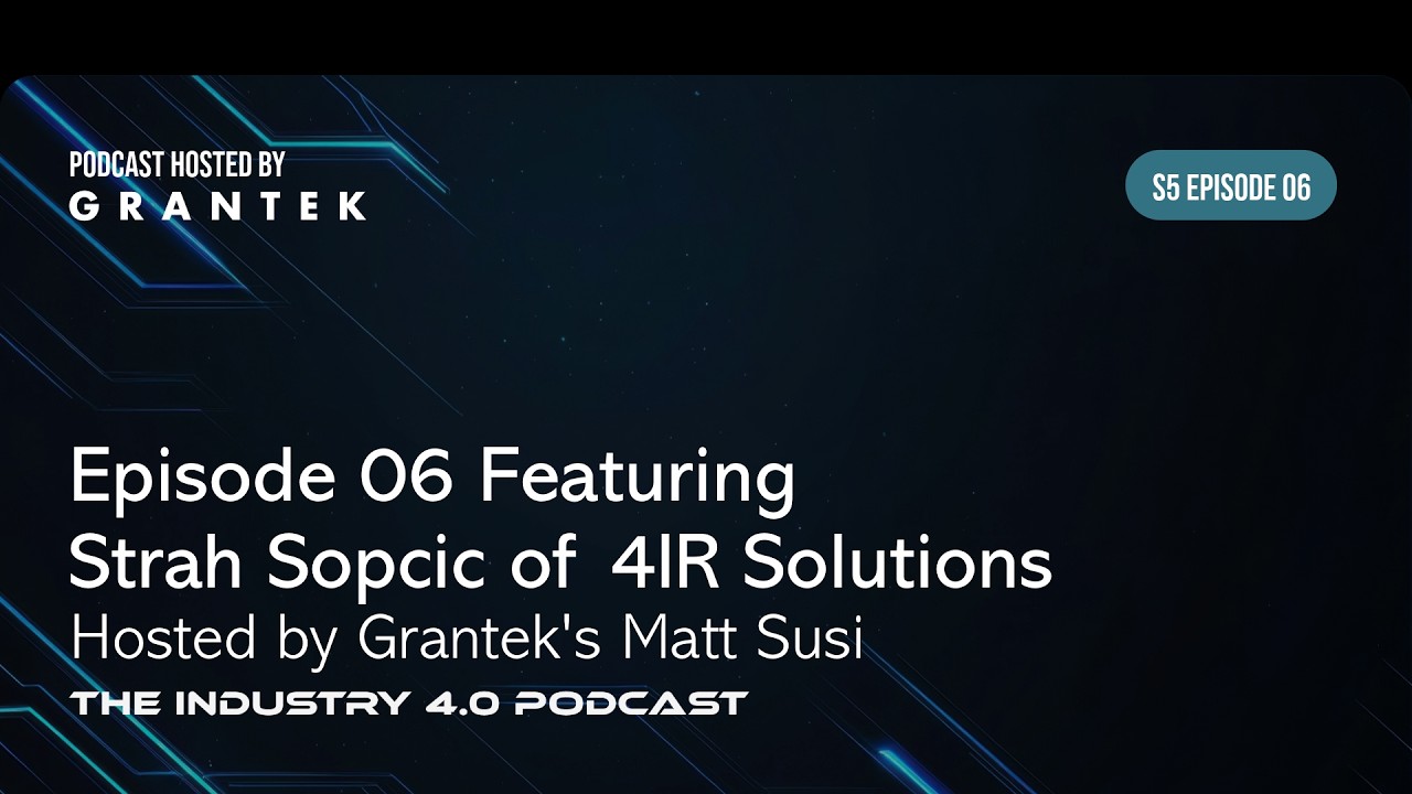 Navigating the Smart Manufacturing Revolution: Insights on Industry 4.0 with Strah Sopcic