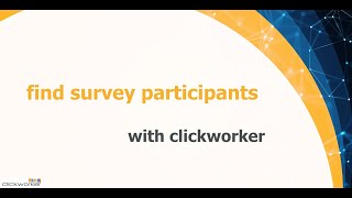 Find Survey Participants