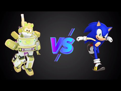 super wings: jett run vs sonic dash  #superwingsjettrun #sonicdash
