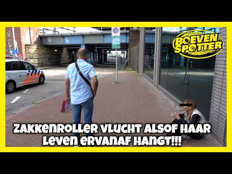 The pickpocket runs like her life depended on it! #223