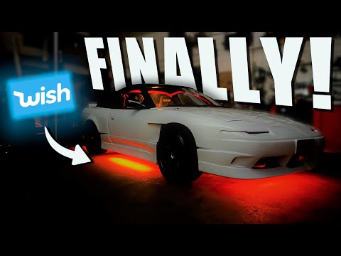 My 1JZ DCT S13 gets UNDERGLOW!