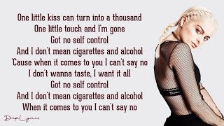 Self Control - Bebe Rexha (Lyrics)