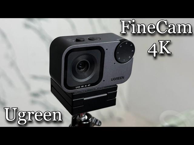 Vídeo relacionado con UGREEN FineCam Lite 4K Webcam 30FPS Ultra HD USB Webcam Enfoque Automático