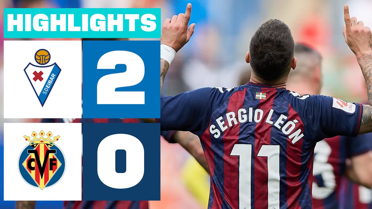 SD Eibar vs Villarreal II highlights