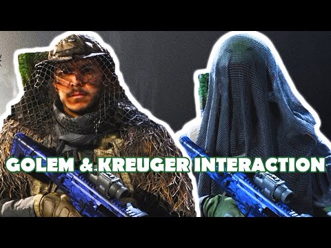 Call of Duty: Modern Warfare Operator Interaction  - Golem and Kreuger