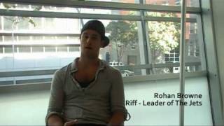 DanceLife Interviews Rohan Browne from West Side Story video