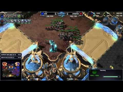 Kas vs Zanster Starcraft 2 WCS Europe Challenger 2014 Season 1 [ENG/RUS]