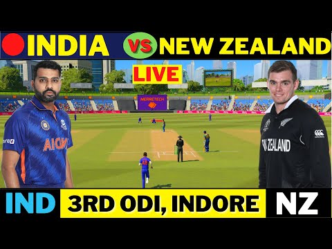 Live: India vs New Zealand 3rd ODI Live | IND vs NZ Live Match Score & Commentary 2nd Inning