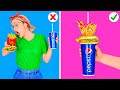 SMART FAST FOOD HACKS Cool Life Hacks With Your Favorite Food And Funny Situations By 123GO FOOD