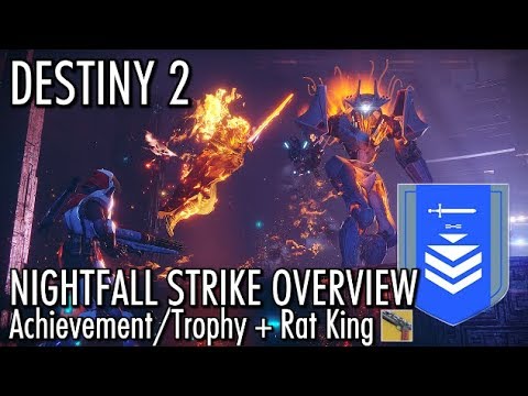Destiny 2 - Nightfall Strike Guide - Heart of Darkness Achievement/Trophy (Rat King Quest Time)