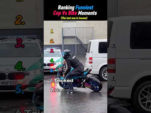 Ranking Funniest Cops Vs Bikes Moments