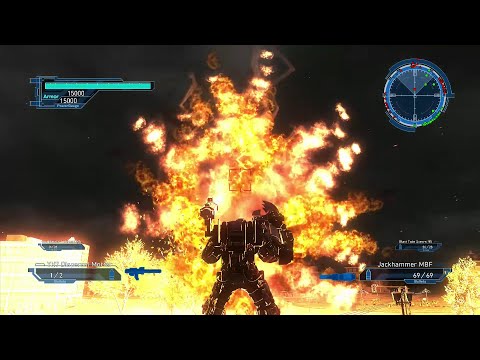 EDF Earth Defense Force 5 DLC 2 M 7 Engage Aliens 5 - Blast Twin Spears - Fencer Inferno