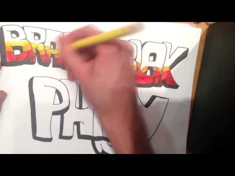 Brash and Blak Philly - Kick A Mic Down (Official Graffiti Video)
