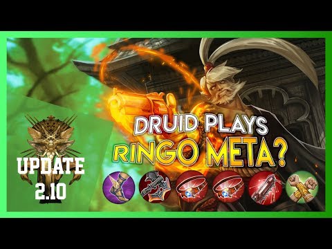Druid plays WP Ringo in lane with insanely stronge damage - Druid's Stream