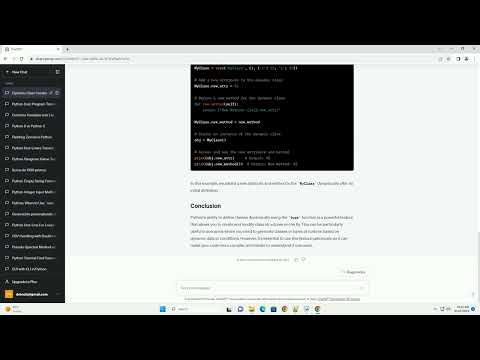 Python Dynamically Create Class Attributes
