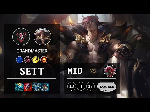 Sett Mid vs Katarina - EUW Grandmaster Patch 11.5