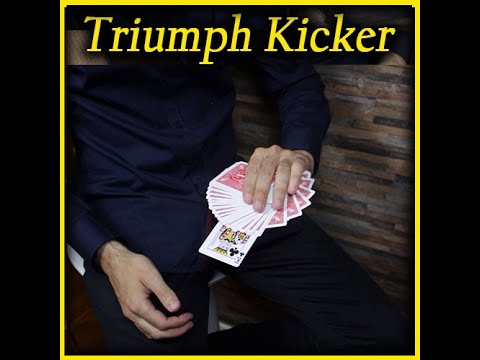 Voir la vidéo Bicycle Triumph Kicker Deck Red - Anthony Stan