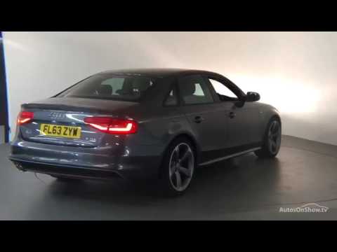 FL63ZYW AUDI A4 TDI QUATTRO S LINE BLACK EDITION GREY 2013, Derby Audi