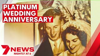 Regional Queensland couple celebrate their 70th wedding anniversary | 7NEWS