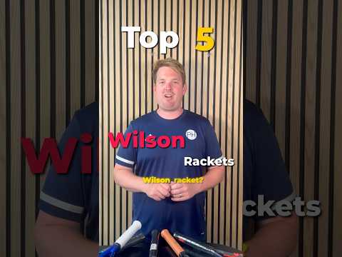 Top 5 Wilson Rackets | What should you choose? #tennis #tennisplayer #tennistiktok #tennistv
