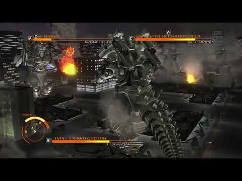 Godzilla PS4 Online Battles: Kiryu vs Super MechaGodzilla vs Gigan
