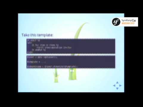 SymfonyCon Warsaw 2013 - Matthias Noback - Diving Deep Into Twig