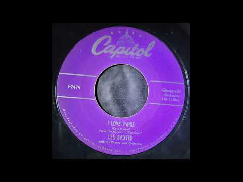Les Baxter With His Chorus and Orchestra - I Love Paris