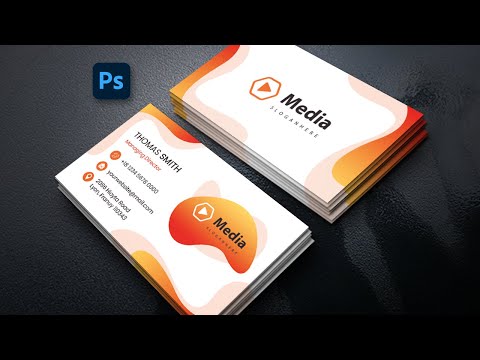 Business Card Design in Adobe Photoshop