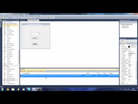 Visual Basic 2010 Tutorial #2 Objekte und Eigenschaften
