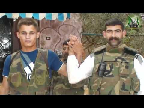 برومو عن لواء شهداء إدلب يظهر فيه قائد اللواء باسل عيسى