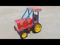 How To Make A Tractor How To Make A Matchbox Diy Toy Tractor At Home
