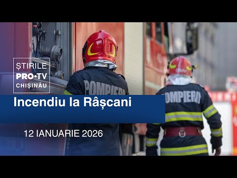 PRO TV News (13:00) | FIRE IN RÂȘCANI | Moldova