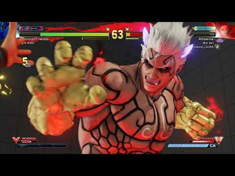 KenmonFriends (Kage) vs Altowine (Laura) | Street Fighter 5 AE
