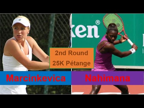 Diana Marcinkevica (LAT) - Sada Nahimana (BUR) 2nd Round ITF 25K Petange 2021